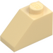 LEGO Tan Slope 1 x 2 (45°) (3040)