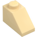 LEGO Beige Skråning 1 x 2 (45°) (3040 / 6270)