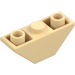 LEGO Tan Slope 1 x 3 (45°) Inverted Double (2341 / 18759)