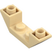 LEGO Beige Schrägstein 1 x 4 (45°) Doppelt Invers mit Open Mitte (32802)