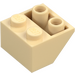 LEGO Tan Slope 2 x 2 (45°) Inverted (3660 / 7261) LEGO Tan Slope 2 x 2 (45°) Inverted (3660 / 7261)