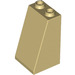 LEGO Tan Slope 2 x 2 x 3 (75°) Hollow Studs, Rough Surface (3684 / 30499)
