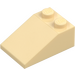 LEGO Tan Slope 2 x 3 (25°) with Rough Surface (3298)