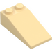 LEGO Tan Slope 2 x 4 (18°) (30363)