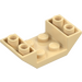 LEGO Bronzer Pente 2 x 4 (45°) Double Inversé avec Open Centre (4871)