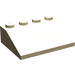 LEGO Zandbruin Helling 3 x 4 (25°) (3016 / 3297)