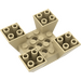 LEGO Zandbruin Helling 6 x 6 x 2 (65°) Omgekeerd Quadruple (30373)