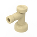 LEGO Tan Tap 1 x 1 with Hole in End (4599)