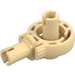 LEGO Tan Technic Click Rotation Bushing with Two Pins (47455)