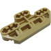 LEGO Beige Technic Verbinder Block 3 x 6 mit Six Achse Löcher und Groove (32307)