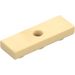 LEGO Tan Tile 1 x 3 Inverted with Hole (35459)