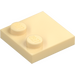 LEGO Tan Tile 2 x 2 with Studs on Edge (33909)