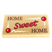 LEGO Tan Tile 2 x 4 with HOME Sweet HOME Sticker (87079)