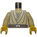 LEGO Beige Busto con Jedi Robes e Marrone Cintura (973 / 73403)