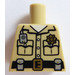 LEGO Beige Traffic Cop Vartalo ilman käsivarsia (973)