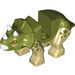 LEGO Beige Triceratops Baby mit Olive Green (68081)