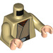 LEGO Tan Uncle Owen Minifig Torso (973 / 76382)