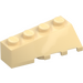 LEGO Beige Kile 2 x 4 Sloped Venstre (43721)