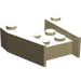 LEGO Zandbruin Wig 3 x 4 zonder Stud Inkepingen (2399)