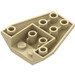 LEGO Beige Cuneo 4 x 4 Triplo Invertito senza bottoncini rinforzati (4855)