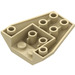 LEGO Beige Keil 4 x 4 Verdreifachen Invertiert ohne verstärkte Bolzen (4855)