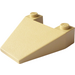 LEGO Beige Cuneo 4 x 4 senza intagli per bottoncini (4858)