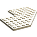 LEGO Tan Wedge Plate 10 x 10 with Cutout (2401)