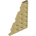LEGO Tan Wedge Plate 4 x 6 Wing Left (48208)