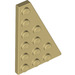 LEGO Tan Wedge Plate 4 x 6 Wing Right (48205)