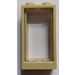 LEGO Tan Window 1 x 2 x 3 without Sill (60593) with glass