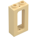 LEGO Tan Window Frame 1 x 2 x 3 (Train) (3233 / 4035)