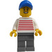 LEGO Taquero - Blau Deckel Minifigur