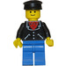 LEGO Taxi Conductor Minifigura