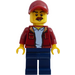 LEGO Taxi Driver Figurine