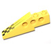 LEGO Technic Steen Vleugel 1 x 6 x 1.67 met Checkered Patroon Rechts Sticker (2744 / 28670)