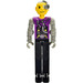 LEGO Technic Figur Cyborg med, Lilla Overkropp Teknisk figur