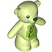 LEGO Teddy Bear with Lime Stomach with Scribbles (65230 / 98382)