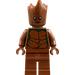 LEGO Teen Groot z Reddish brązowy Bark Minifigurka