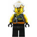 LEGO Teen Wu mit Schwarz Outfit Minifigur