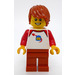 LEGO Teenager met Wit Classic Ruimte Top minifiguur