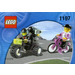 LEGO Telekom Race Cyclist and Television Motorbike Set 1197-1