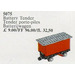 LEGO Tender 4.5V Battery rouge. For Trains avec Battery Motor 810 5075