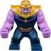 LEGO Thanos (Stor) med Dark Blå Drakt og Hjelm Minifigur