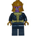 LEGO Thanos s Dark Modrá Paže a Helma Minifigurka