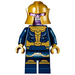 LEGO Thanos jossa Dark Sininen Käsivarret ja Kypärä jossa Printed Jalat  Minihahmo