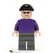 LEGO The Joker&#039;s Henchman med Lilla Topp Minifigur