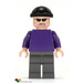 LEGO The Joker&#039;s Henchman with Purple Top Minifigure