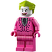 LEGO The Joker met Dark Roze Pak en Open Mond Grijns Minifiguur