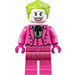 LEGO The Joker jossa Dark Vaaleanpunainen Puku ja Leveä Virne Minihahmo