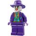 LEGO The Joker with Dark Turquoise Vest and Dark Purple Fedora Minifigure